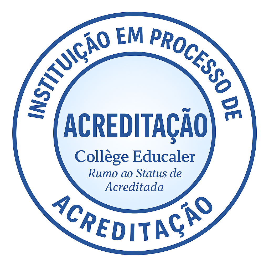 Selo oficial de acreditação EDUCALER